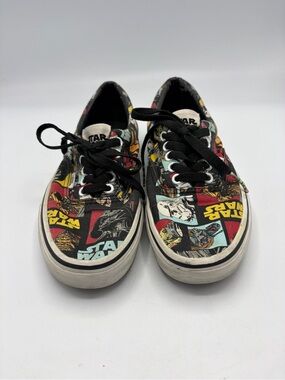 Vans Black Multi Star Wars Graphic Low-Top Sneakers